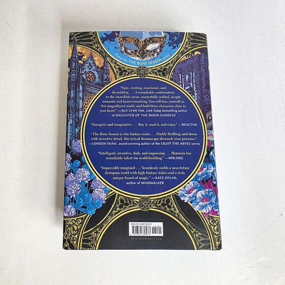 SIGNED The Dark Mirror By Samantha Shannon Hardcover Book Bone Season #5 - NEW - Picture 4 of 5